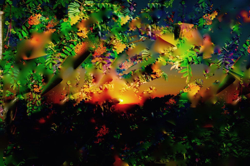 vorheriges Bild abstrahiert by Benjamin Sunset abstrakt
