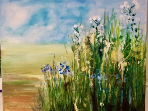 Acryl auf Leinwand 40x50