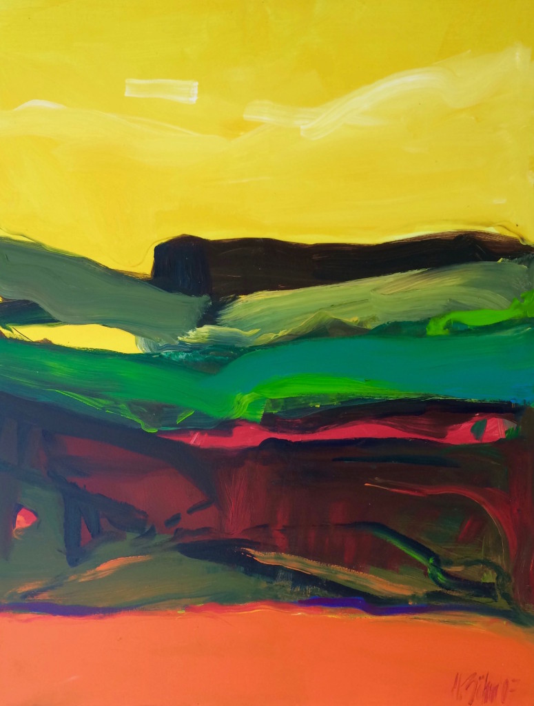 abstrakte Landschaft